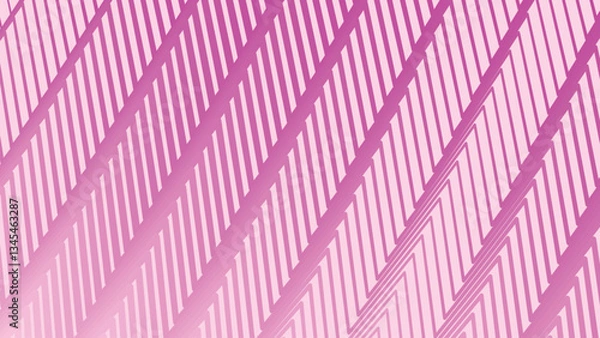 Fototapeta Bright fuchia pink with zig zag pattern abstract for wallpaper or backdrop