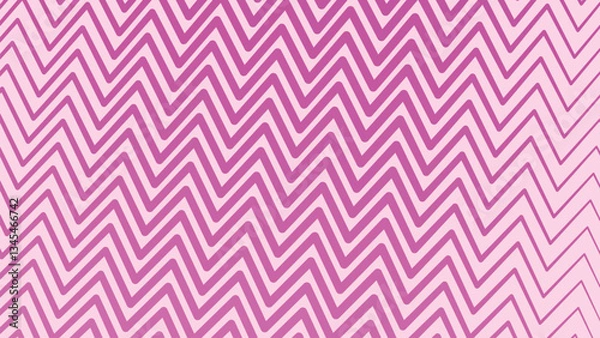 Fototapeta Bright fuchia pink with zig zag pattern abstract for wallpaper or backdrop