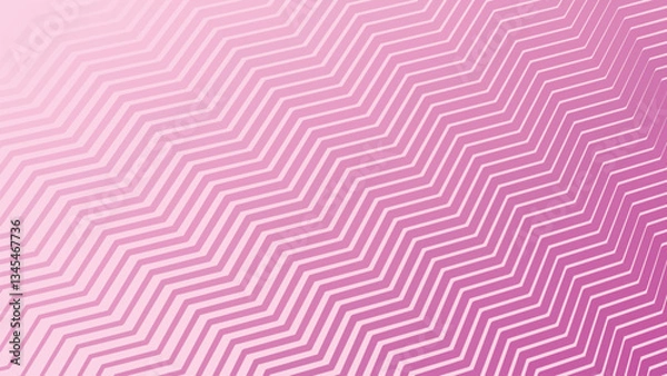 Fototapeta Bright fuchia pink with zig zag pattern abstract for wallpaper or backdrop
