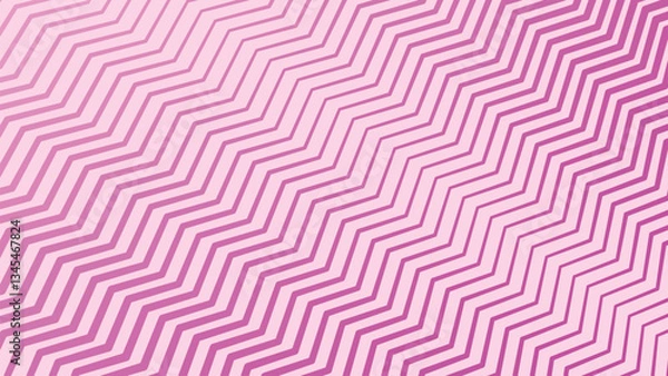 Fototapeta Bright fuchia pink with zig zag pattern abstract for wallpaper or backdrop