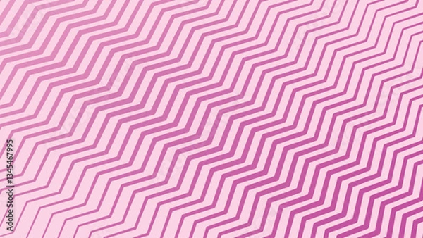 Fototapeta Bright fuchia pink with zig zag pattern abstract for wallpaper or backdrop