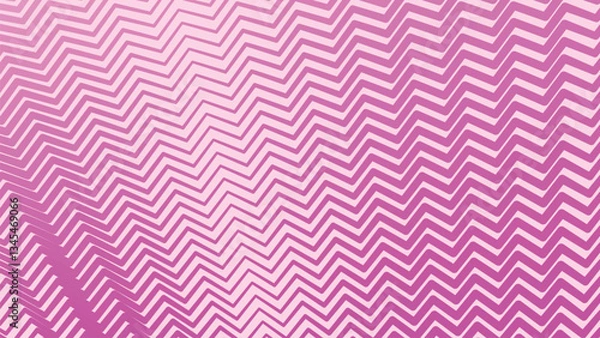 Fototapeta Bright fuchia pink with zig zag pattern abstract for wallpaper or backdrop