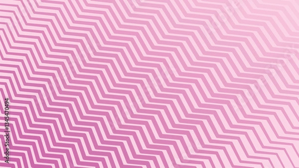 Fototapeta Bright fuchia pink with zig zag pattern abstract for wallpaper or backdrop