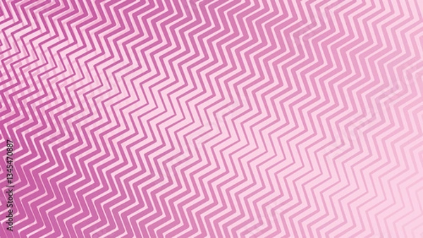Fototapeta Bright fuchia pink with zig zag pattern abstract for wallpaper or backdrop