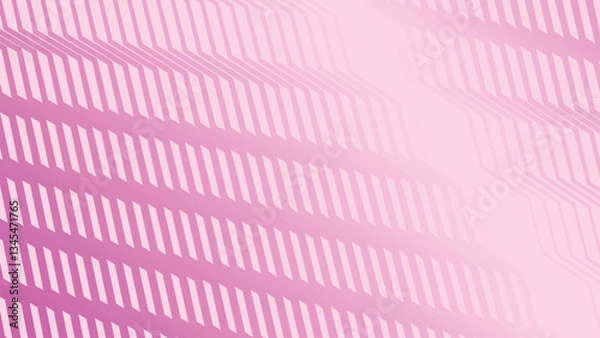 Fototapeta Bright fuchia pink with zig zag pattern abstract for wallpaper or backdrop