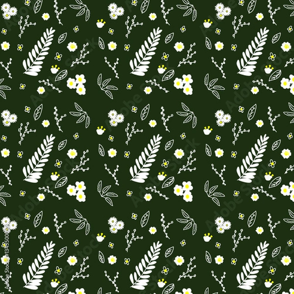 Obraz seamless floral pattern