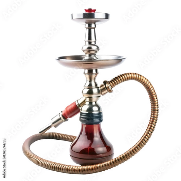 Obraz Hookah close-up isolated on transparent background  
