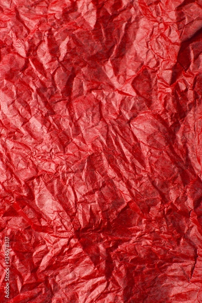Obraz red tissue paper texture for background