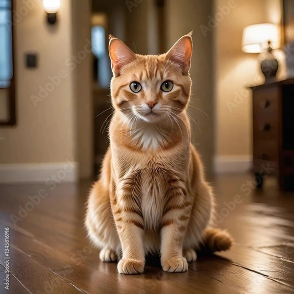 Obraz cat on the window sill