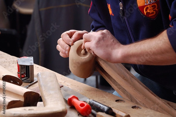 Fototapeta artisan luthier