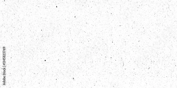 Fototapeta Speckle grain dot white paper noise texture with distress effect vector illustration pattern background. Dirty or dust film grain speck grit grunge overlay on white background grain noise particles.