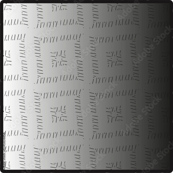 Fototapeta Metal pattern. Abstract metallic background. Wallpaper with repeat pattern.