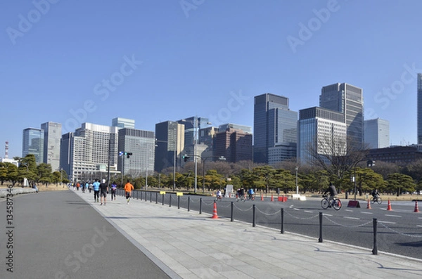 Fototapeta 皇居ランニング