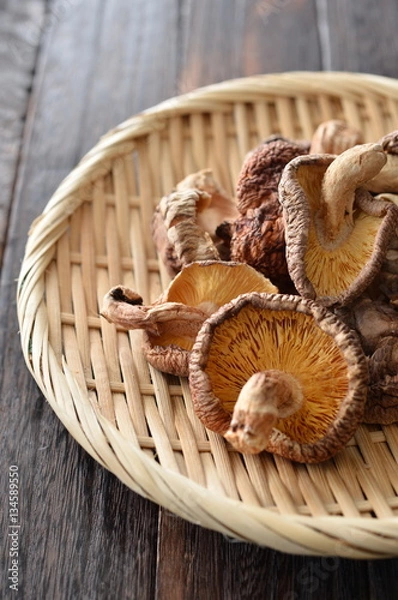 Fototapeta 干し椎茸