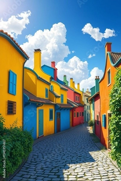 Obraz Colorful Street