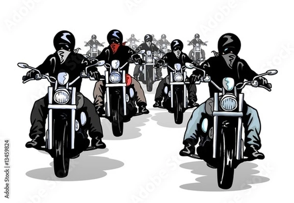 Obraz bikers