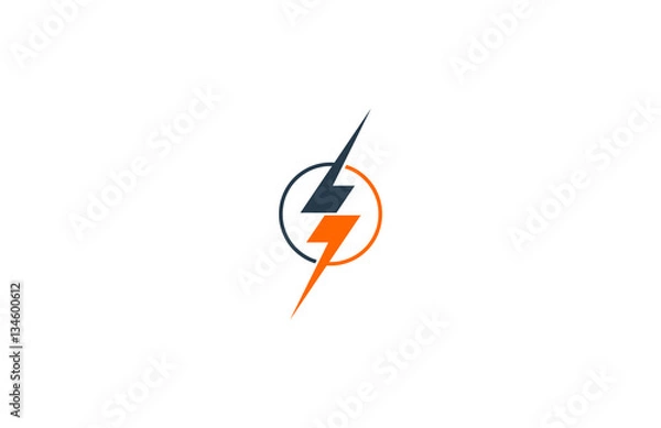Obraz lightning icon logo