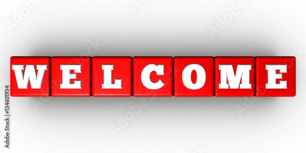 Obraz Welcome