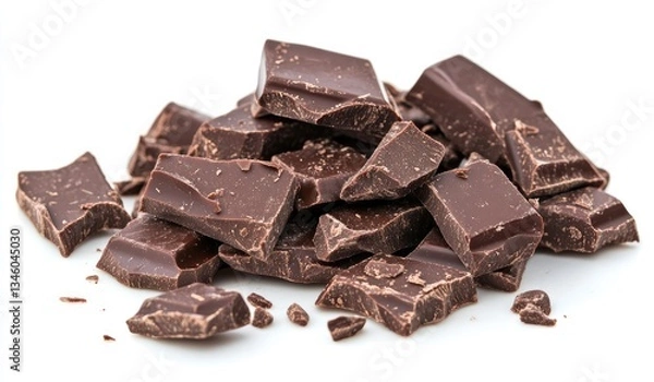 Obraz Dark chocolate pieces (1)