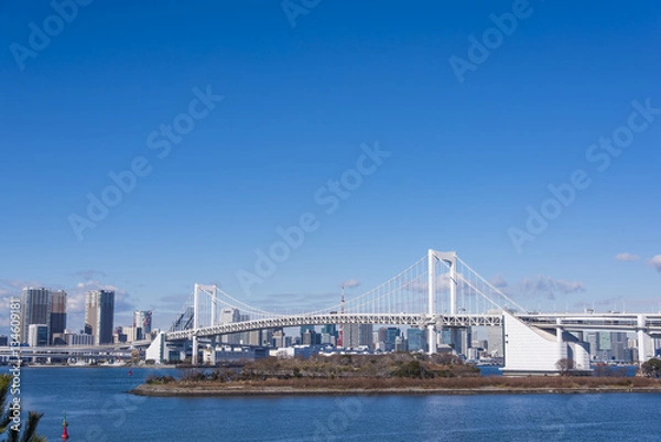 Fototapeta 昼間のレインボーブリッジ