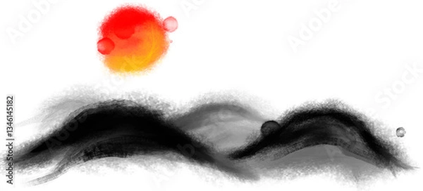 Obraz black and white