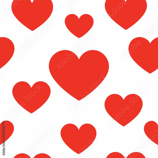 Fototapeta Shameless Pattern Design on white background 