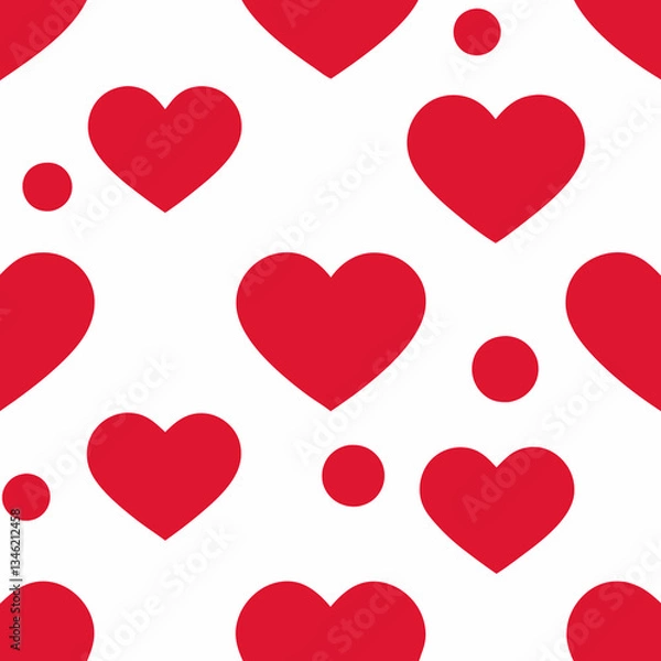 Fototapeta Shameless Pattern Design on white background 