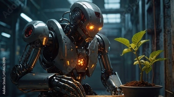 Fototapeta Hope in the Machine