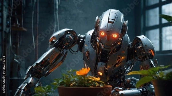 Fototapeta Hope in the Machine