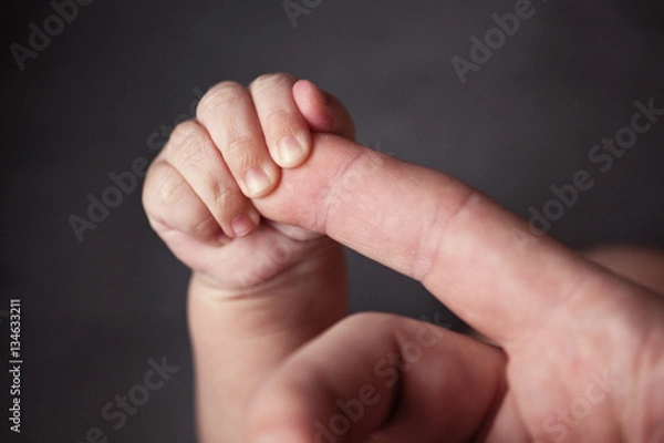 Obraz cute baby hand