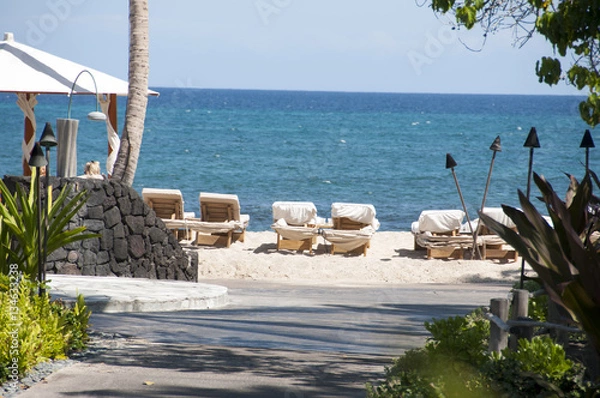 Obraz Beach front in Hawaii