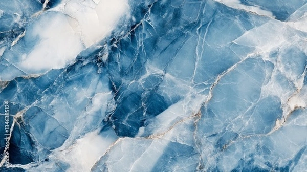 Fototapeta AbstractArt Majestic Blue Scene Abstract High Resolution