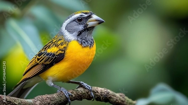 Obraz Yellow-shouldered Grosbeak --ar 16:9 --stylize 500 --v 6.1 Job ID: ce6979c3-7429-421d-a915-2991df3cbdb8