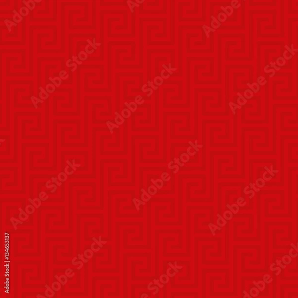 Fototapeta Classic meander seamless pattern.