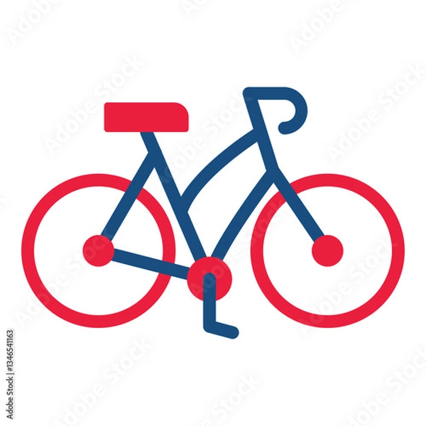Fototapeta Cycle Vector Design Icon Style