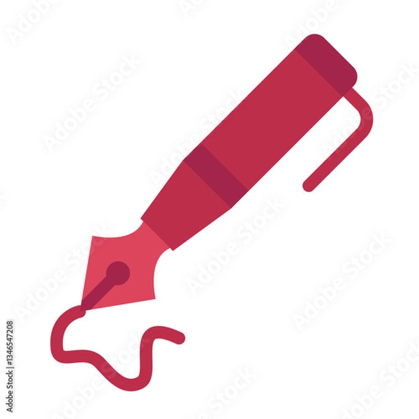 Fototapeta Pen Vector Design Icon Style