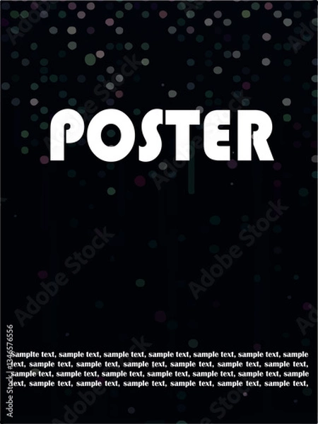 Obraz Abstract vector poster