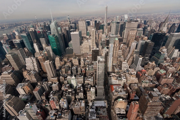Obraz New York von Oben - Aussicht vom Empire State Building