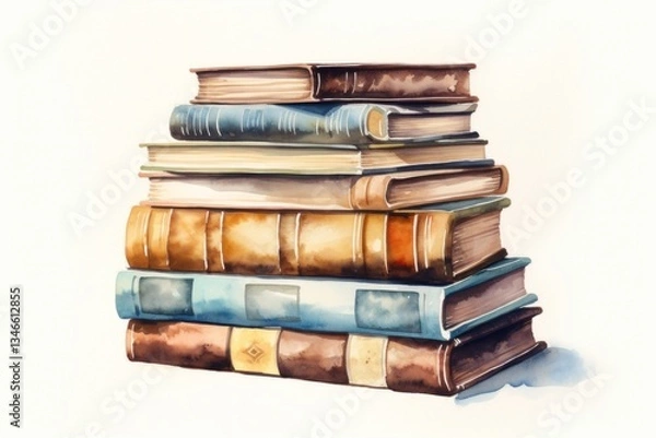 Fototapeta Book publication library intelligence.