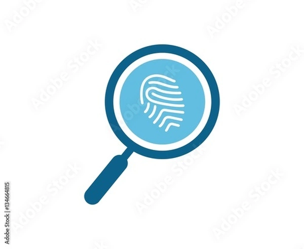 Obraz Finger print logo