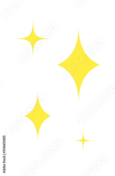 Fototapeta シンプルなキラキララインの背景素材