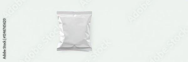 Obraz Blank Sachet Mockup - Design Concept with Empty Space