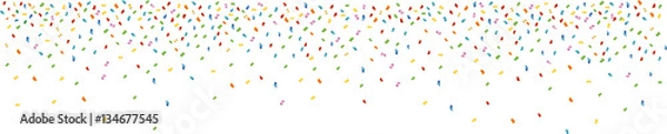 Obraz Panorama konfetti
