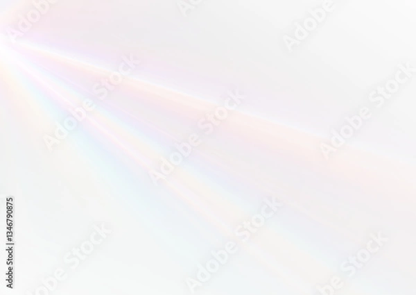 Obraz PNG Light crystal glass effect with sparkle bokeh glitter and rainbow light. Png neon transparent diamond with bright background flash and stripes png. Reflex prism vector lens refraction abstract png