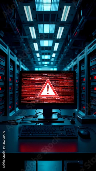 Fototapeta Malware Data Attack What to do when we get hacked.