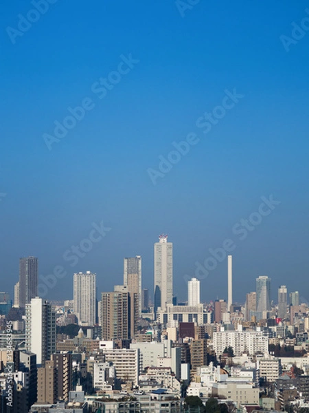 Fototapeta 池袋の高層ビル街