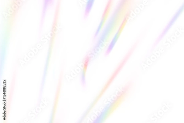 Fototapeta Rainbow Light Leak Overlay