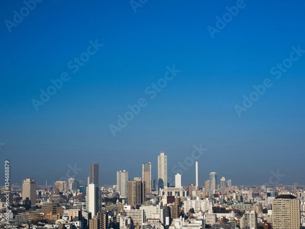 Fototapeta 池袋の高層ビル街