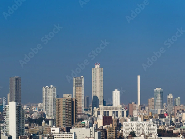 Fototapeta 池袋の高層ビル街