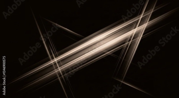 Obraz Neon Pink Blue Geometric Shape Background